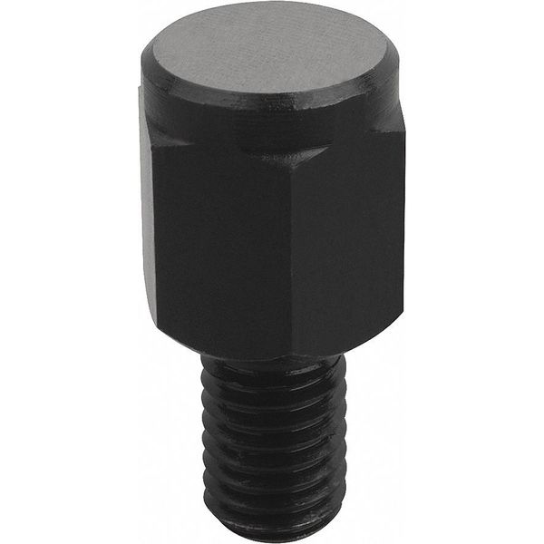 Positioning Foot, H=40, Form B Flat Face Ground, Carbon Steel, Faces Case Hardened, Sw=32