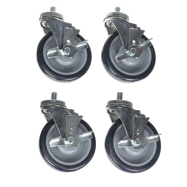 Caster Kit, Med Duty 5/8-11 x 1
