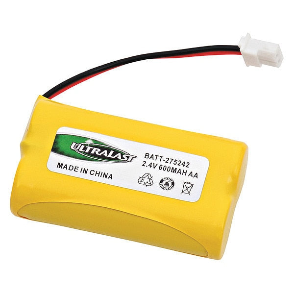 Battery 2.4 Volt Nickel Cadmium Ultralast Cordless Phone Battery