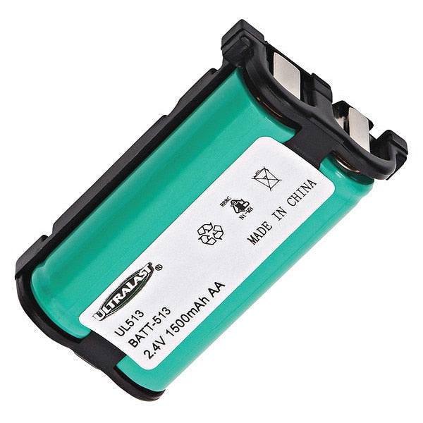 Battery 2.4 Volt Nickel Metal Hydride Ultralast Cordless Phone Battery
