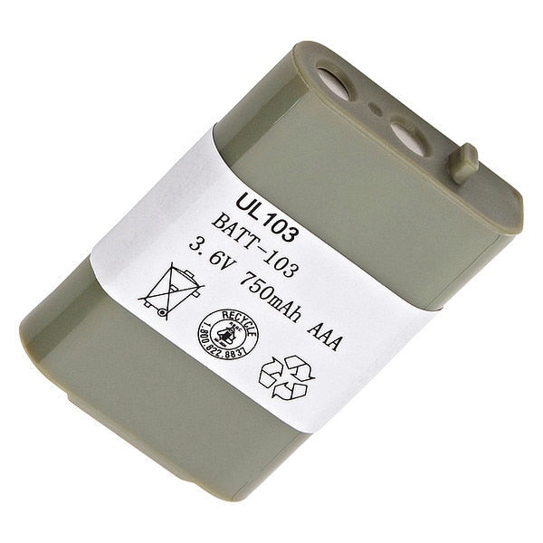 Battery 3.6 Volt Nickel Metal Hydride Ultralast Cordless Phone Battery