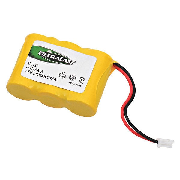 Battery 3.6 Volt Nickel Cadmium Ultralast Cordless Phone Battery