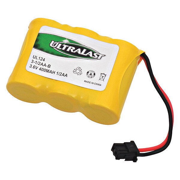 Battery 3.6 Volt Nickel Cadmium Ultralast Cordless Phone Battery