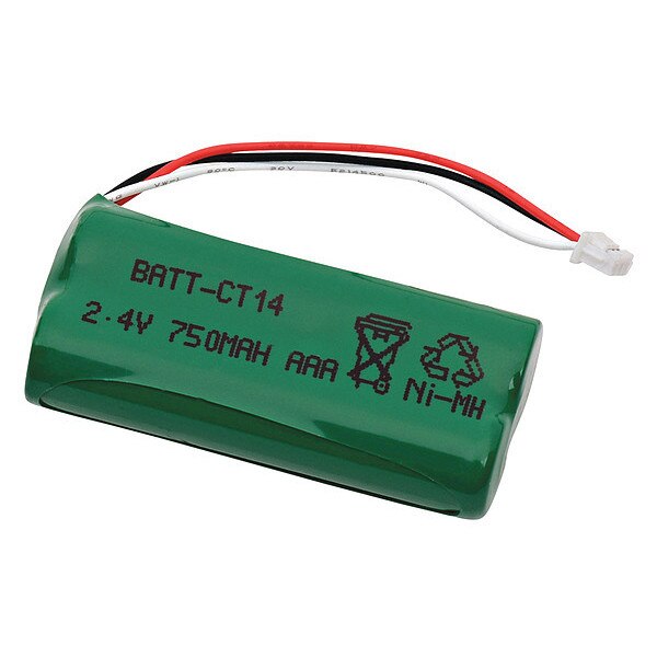Battery 2.4 Volt Nickel Metal Hydride Ultralast Cordless Phone Battery