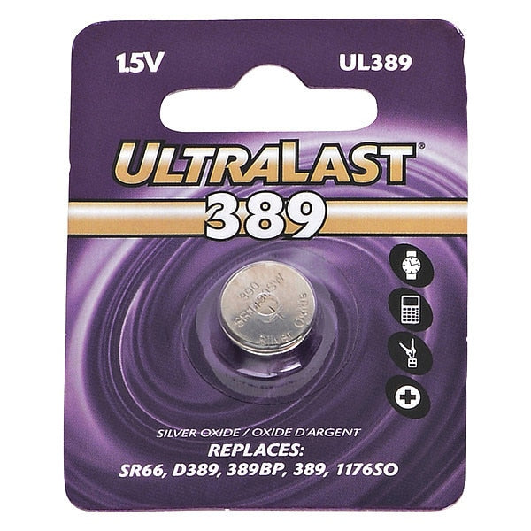 Battery 1.55 Volt Silver Oxide Ultralast Watch Battery