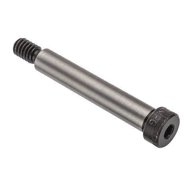 Shoulder Screw, M10 x 1.5 Thr Sz, 16mm Thr Lg, 75 mm Shoulder Lg, Alloy Steel