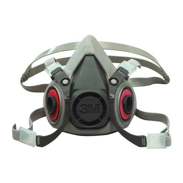 Half Facepiece Reusable Respirator, 6000 Series, Thermoplastic Elastomer, Size Large