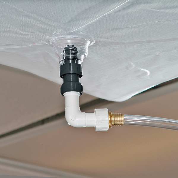 Leak Diverter Elbow Hose Connector