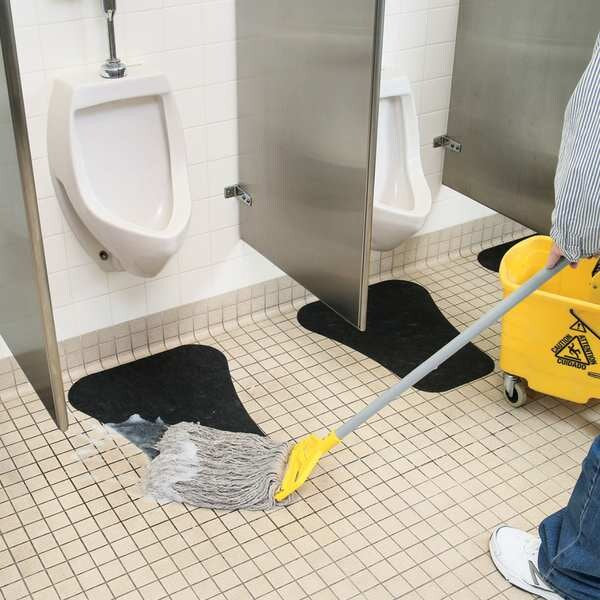Adhesive Backed Urinal Mat, PP, PK50