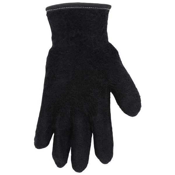 Gloves, Glass/Synthetic, Black/White, L, PR
