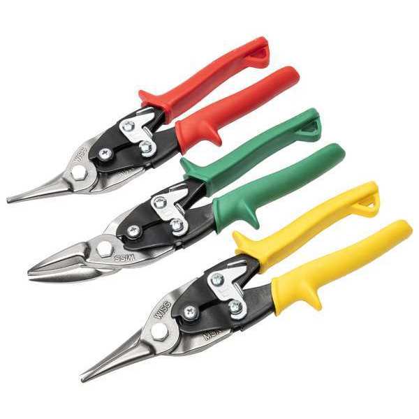 Aviation Snips, Ergonomic, 9 3/4 in