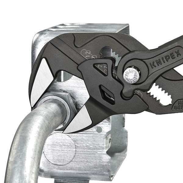 10.71 in Pliers Wrench / 86 01 series Black Pliers Wrench Smooth, Plastic Grip