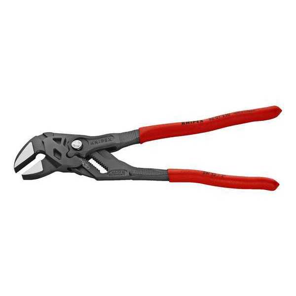 10.71 in Pliers Wrench / 86 01 series Black Pliers Wrench Smooth, Plastic Grip