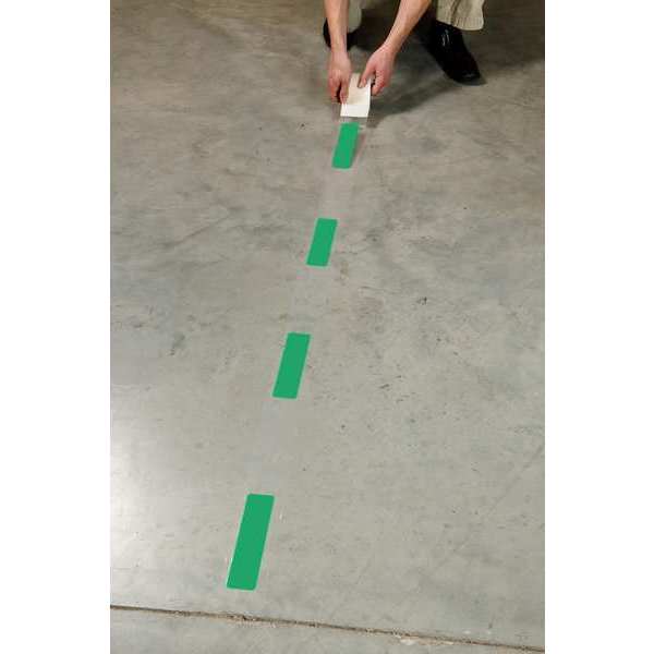 Floor Marking Tape, Green, PK65