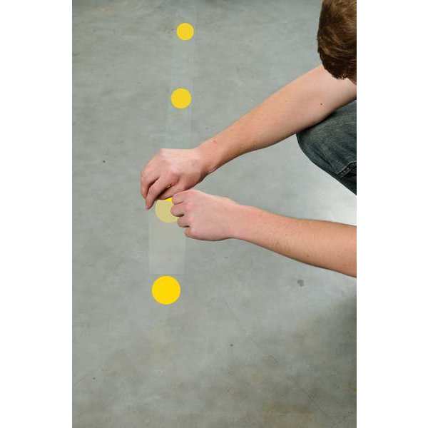 Floor Marking Tape, Green, PK80