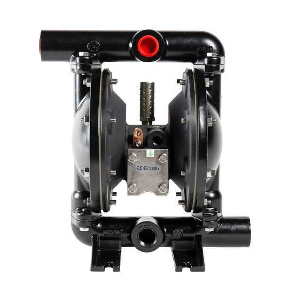 AirOprDiaphPump, NPTF, PTFESStl, 1/4