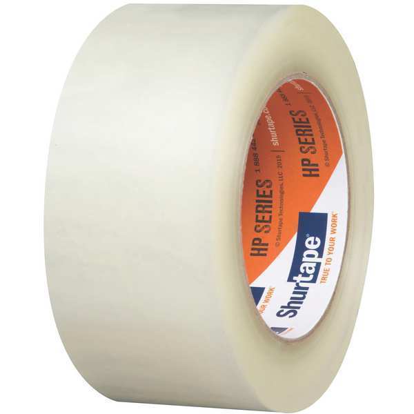Carton Sealing Tape, Clear, 1.8 mil Thick