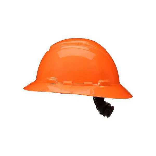 Full Brim SecureFit(TM) Full Brim Hard Hat, Type 1, Class E, Type 1, Class G, Ratchet (4-Point)