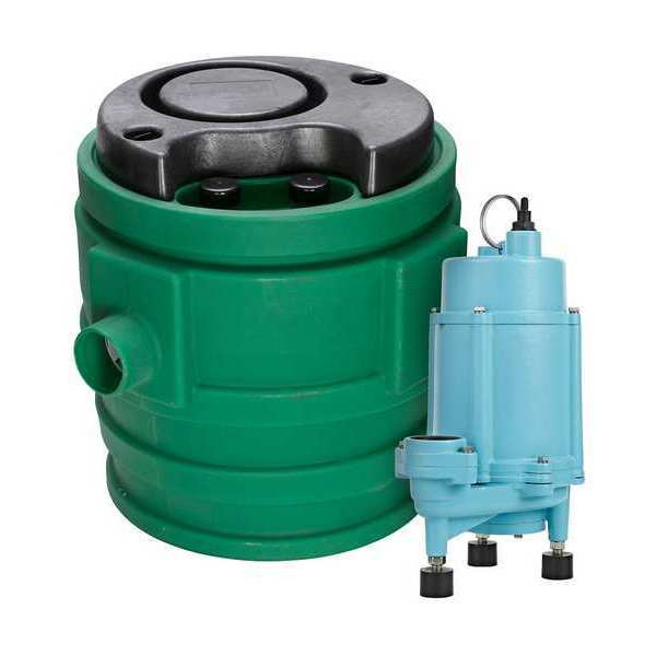 Grinder Pump, Single Phase, 12.5A, 3450 RPM