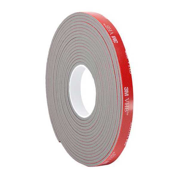 Double-Sided Foam Tape, 5 yd L, 1