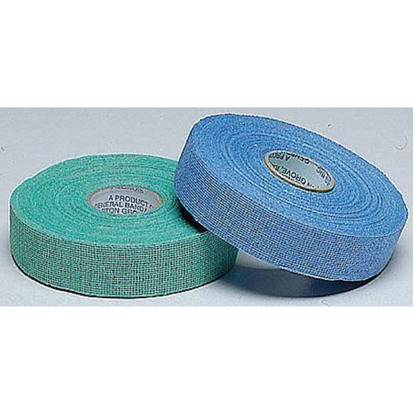 Safety Tape, Green, 1 In. W, 30 yd. L, PK12