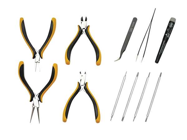 4 1/2 in Precision Diagonal Cutting Plier Semiflush Cut Uninsulated
