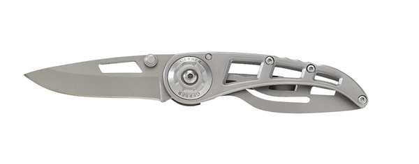 Locking Pocket Knife, Serrated, 3 In Blade