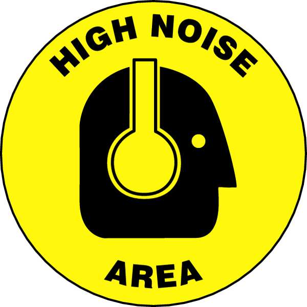 Slip-Gard Round Floor Sign, 17 in H, 17 in W, Vinyl, Circle, English, MFS719