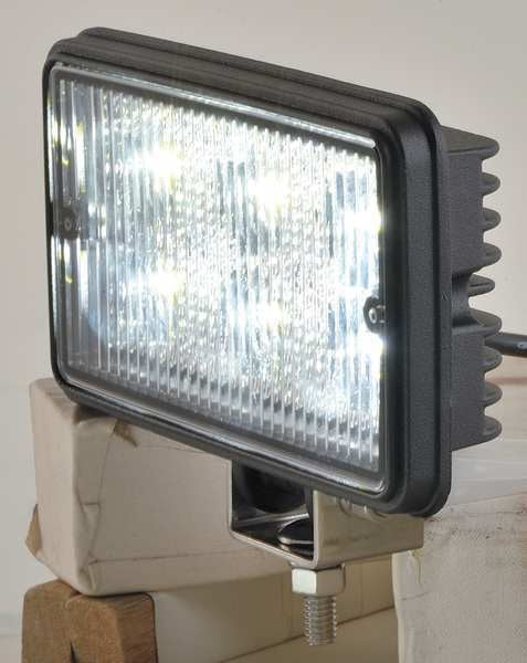 Flood Light, Rect, LED, 12 to 24VDC, 6 In W