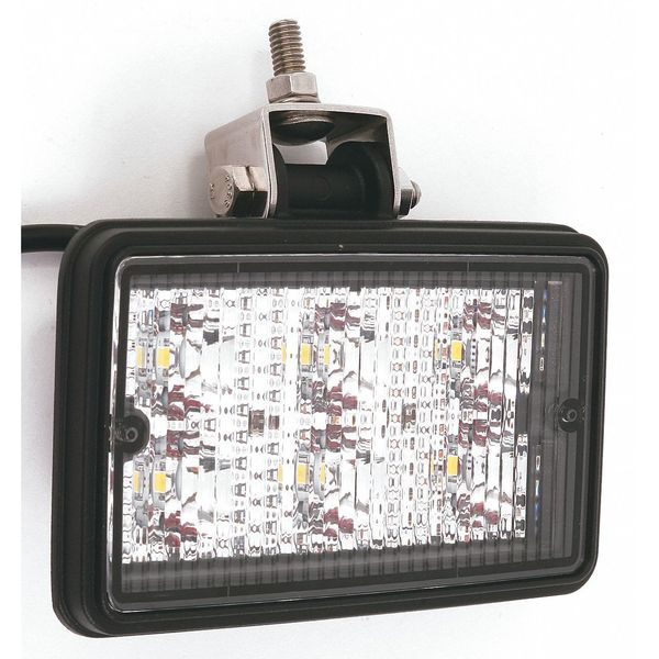 Flood Light, Rect, LED, 12 to 24VDC, 6 In W