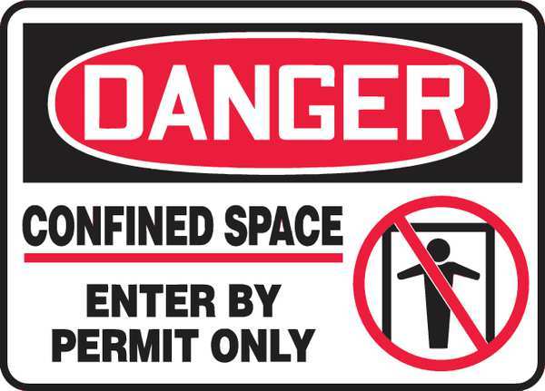 Danger Sign, 7X10