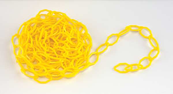 Banding Tape, Yellow, 4 In. W