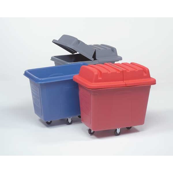 Cube Truck, 7/16 cu. yd., 400lb. Cap, Black