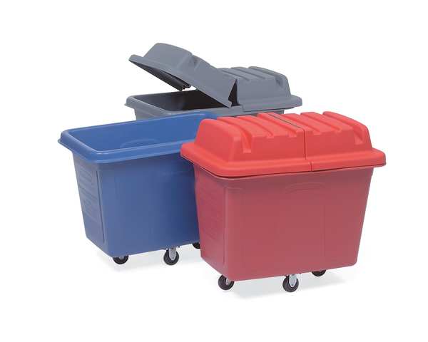Cube Truck, 5/8 cu. yd., 500 lb. Cap, Black