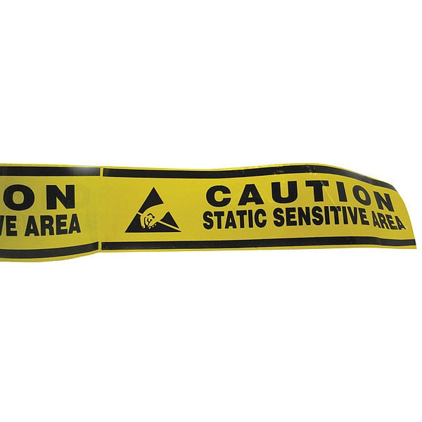 Aisle Marking Tape, Roll, 3In W, 108 ft. L