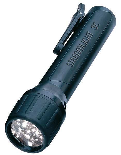 Yellow No Led Industrial Handheld Flashlight, AA, 67 lm
