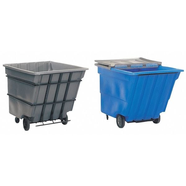 Tilt Truck, Light-Duty, 1-1/8 cu. yd., Gray