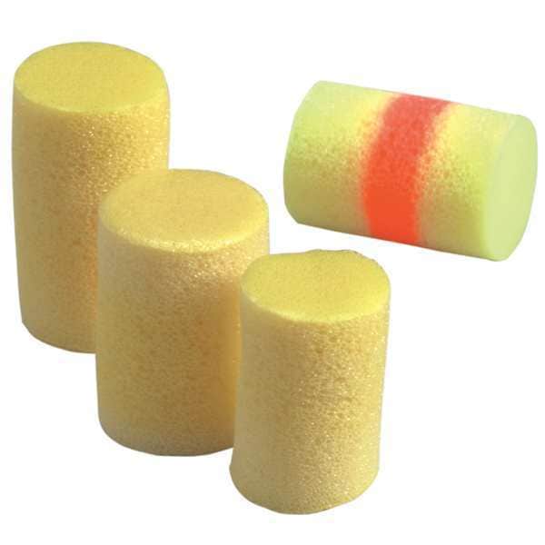Disposable Uncorded Ear Plugs, Cylinder Shape, 29 dB, 200 Pairs