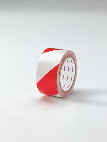 Hazard Marking Tape, Roll, 2In W, 54 ft. L