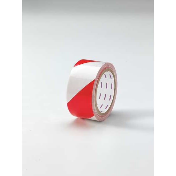Hazard Marking Tape, Roll, 1In W, 180 ft. L
