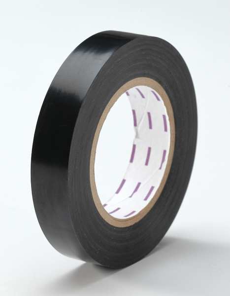 Hazard Marking Tape, Roll, 1In W, 180 ft. L