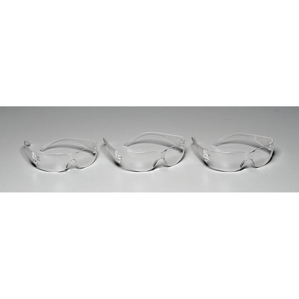 Safety Glasses, Wraparound I/O Polycarbonate Lens, Scratch-Resistant