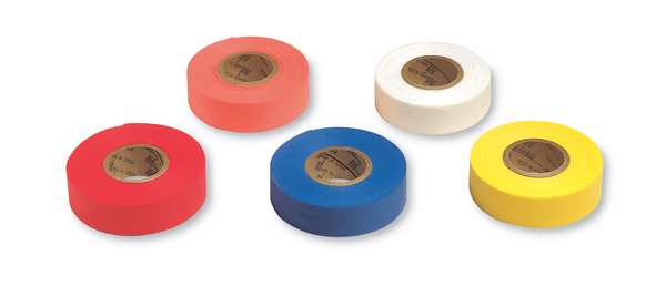 Biodegradable Flagging Tape, White, 100 ft