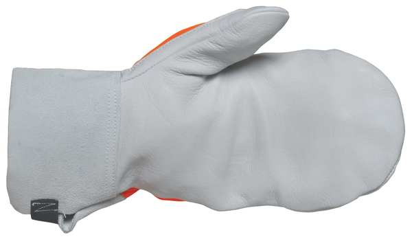 Coated Gloves, Orange, L, PR
