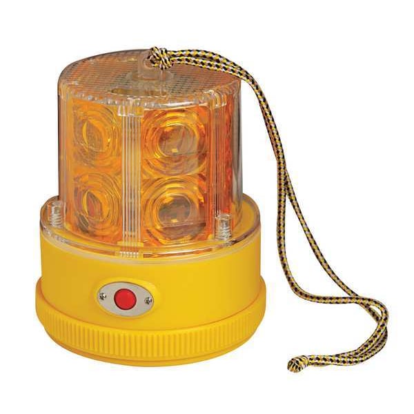 Low Profile Warning Light, LED, Amber