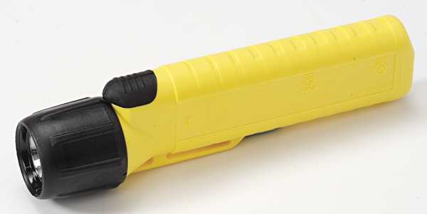 Industrial Mini Flashlight, Xenon, Yellow