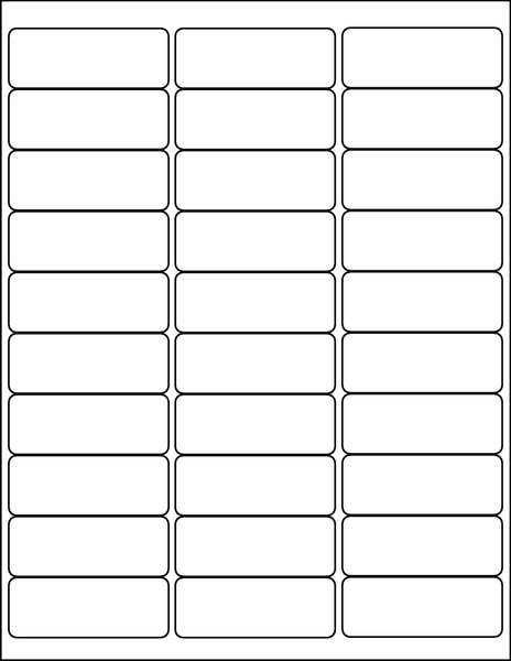 AveryÂ® Easy PeelÂ® Address Labels, Permanent Adhesive, 1