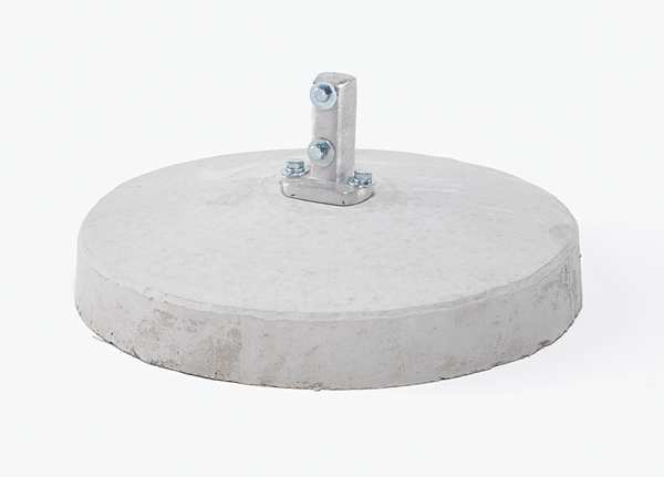 70LB Concrete Sign Post Base