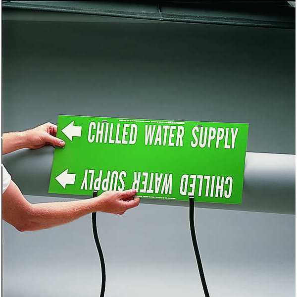 Pipe Marker, Hydraulic Line, 3/4to1-3/8 In