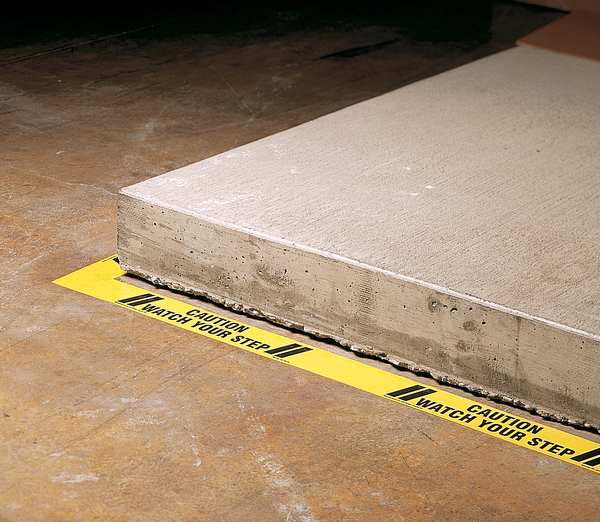 Safety Warning Tape, Roll, 3In W, 60 ft. L